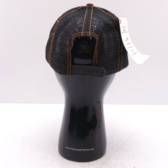 Antler King Bigger Bucks Mesh Trucker Cap Snap Back Orange Embroidery Deer - Picture 6 of 9